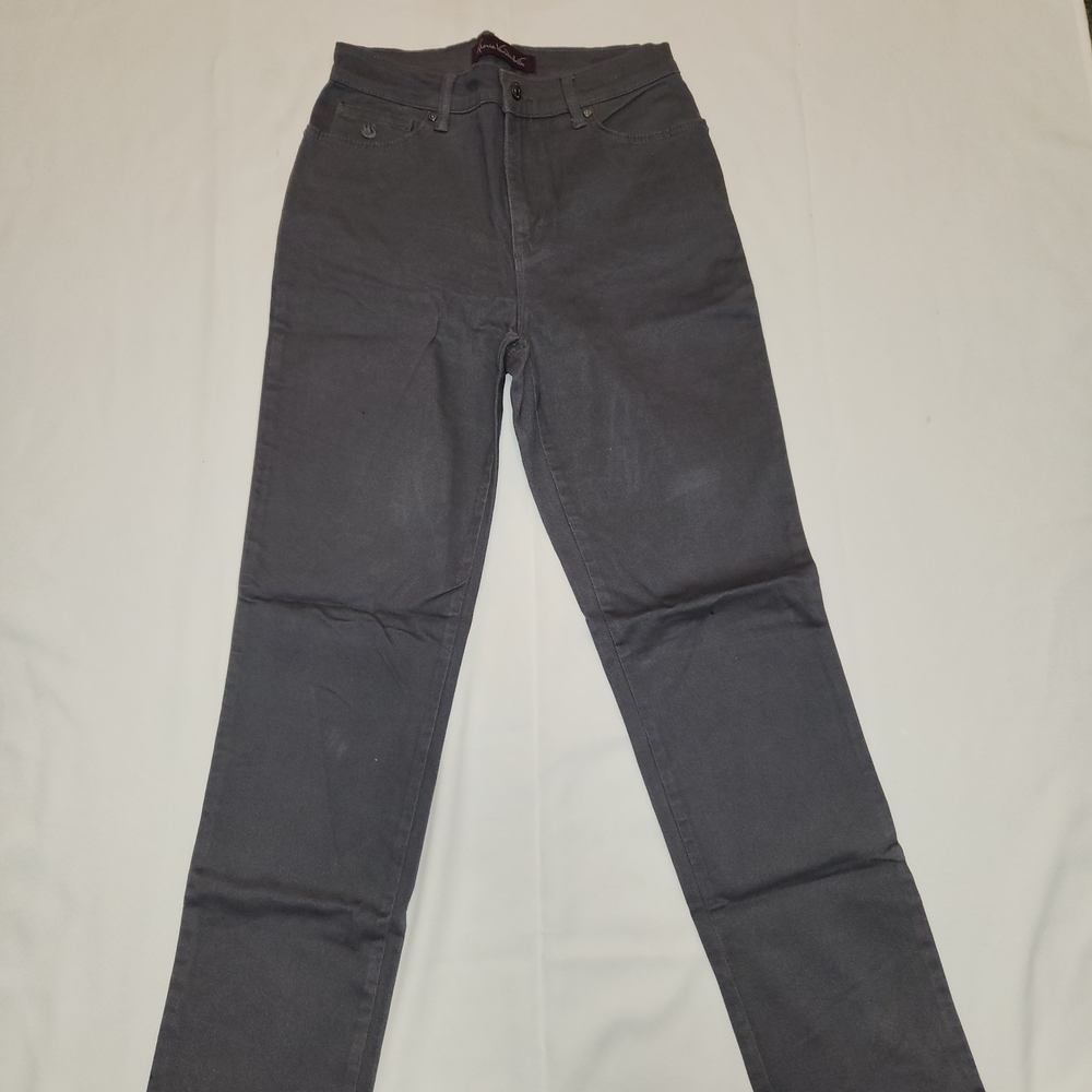 Gloria Vanderbilt Charcoal Skinny Jeans
